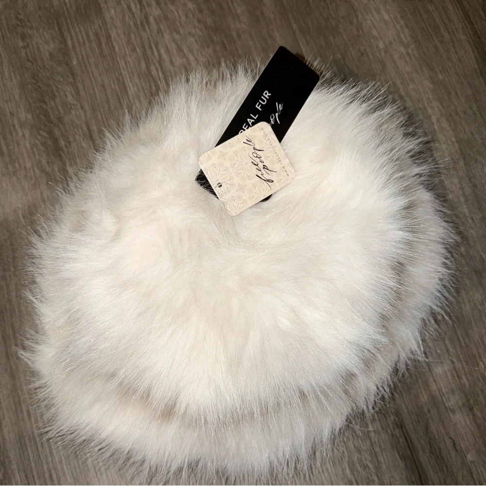 Free People X Unreal Fur ICE Queen Bucket Hat